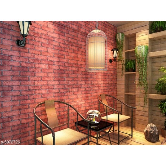 Red Bricks Decorative Wallpaper