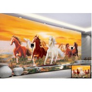 Running Horse Wall Mural