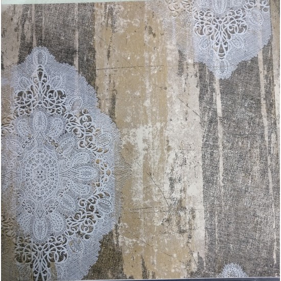 Superior Stone Damask Wallpaper-CDWP0650383